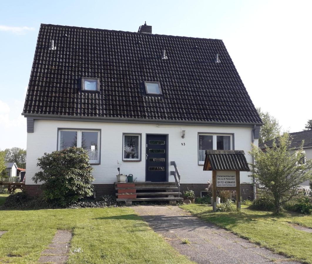 Ferienwohnung Luisa Im Haus Maarten Cuxhaven Buitenkant foto